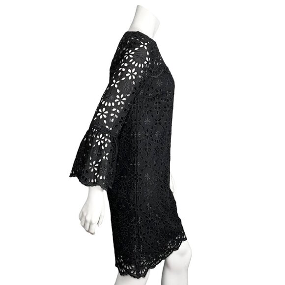 NWT J. CREW Scalloped Eyelet Lace Cutout Lace Shift Dres - Picture 5 of 10